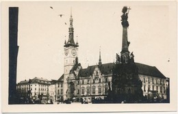 ** T2 1927 Olomouc, Olmütz; Rathaus / Town Hall, Shops Of Wenzel, Jellinkova, Frohlich - Ohne Zuordnung