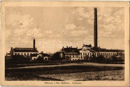 T2 1925 Skrivany U. Novy Bydzov, Neubidschow; Cukrovar / Sugar Factory - Non Classés