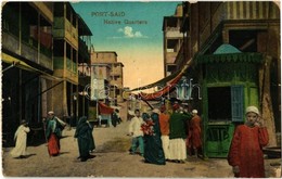 ** T2/T3 Port Said, Native Quarters, Street, Folklore (tiny Pinhole) - Non Classés