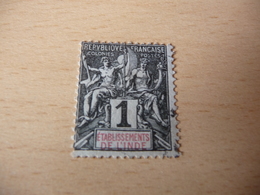 TIMBRE  INDE   N  1      COTE 1,00  EUROS    OBLITÉRÉ - Used Stamps