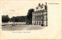 ** T1/T2 Fontainebleau, Etang Des Carpes Et Musée Chinois / Museum, Lake, Kiosk - Unclassified