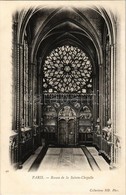 ** T1 Paris, Rosace De La Sainte-Chapelle / Church Interior, Rose Window - Ohne Zuordnung