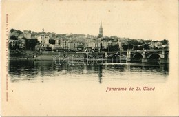 ** T1/T2 Saint-Cloud, Panorama / General View, Bridge, Church - Non Classés