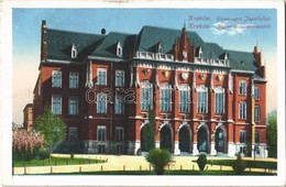 T2/T3 1914 Kraków, Krakau, Krakkó; Uniwersytet Jagiellonski / Jagelonische Universität / Jagiellonian University (EK) - Ohne Zuordnung