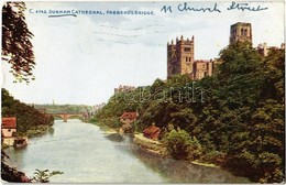 T2/T3 1947 Durham, Durham Cathedral, Prebends Bridge (EK) - Unclassified