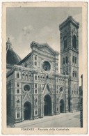 T2/T3 1937 Firenze, Florence; Facciata Della Cattedrale / Cathedral, Facade (EK) - Non Classés