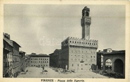 ** T2 Firenze, Florence; Piazza Della Signoria / Square, Town Hall - Unclassified