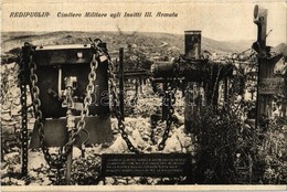 ** T2/T3 Fogliano Redipuglia, Cimitero Militare Agli Invitti III. Armata / Military Cemetery, War Cemetery Of The Italia - Non Classés