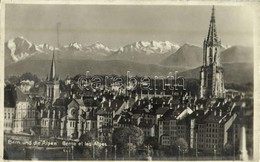 T2/T3 1931 Bern, Berne; Die Alpen / Les Alpes / Alps, General View (EK) - Non Classés