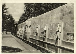 * T2/T3 1931 Geneva, Geneve, Genf; Monument International De La Réformation / Reformation Wall, Monument (15 Cm X 10,2 C - Non Classés