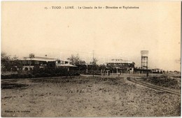 * T1/T2 Lomé, Le Chemin De Fer - Direction Et Exploitation / The Railway - Non Classés