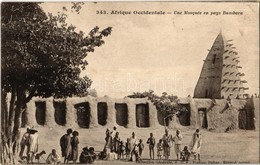 * T2/T3 Afrique Occidentale, Une Mosquée En Pays Bambara / Mosque, Children, Folklore From French West Africa (EK) - Ohne Zuordnung