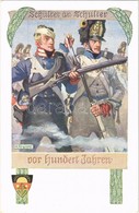 ** T2 Schulter An Schulter Vor Hundert Jahren / WWI German Military Art Postcard. Deutscher Schulverein Karte Nr. 474. S - Ohne Zuordnung