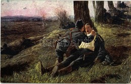 * T2/T3 1918 Helden Des Roten Kreuzes. Kriegskameradschaft / WWI K.u.K. (Austro-Hungarian) Military Art Postcard. Offizi - Non Classés