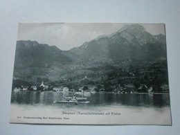 Suisse. Hergiswil (Vierwaldstättersee) Mit Pilatus (9009) - Hergiswil