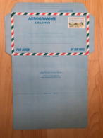 Madagascar Madagaskar Entier Postal Stationery Aerogramme Aerogramm Ganzsache Air Letter Mail Avion Flugzeug Airplane - Madagascar (1960-...)