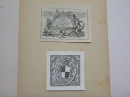 Fac Similé Ex-libris Héraldique - COLLALTO- Tirage Début XXème, Ou Fin XIXème - Bookplates