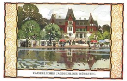 * T2 1910 Wien, Erste Internationale Jagdausstellung. Kaiserliches Jagdschloss Mürzsteg / The First International Huntin - Non Classés