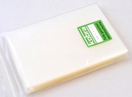 Bankjegytok Klórmentes átlátszó Műanyagból T12 100db/cs., 95 X 145 Mm Plastic Case For Banknotes T12, 100/pack, 95 X 145 - Ohne Zuordnung