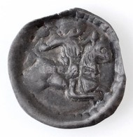 1180-1240. Bracteata Ag "III. Béla - IV. Béla" (0,22g) T:1,1- Hungary 1180-1240. Bracteata Ag "Bela III - Bela IV." (0,2 - Ohne Zuordnung