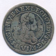 1673K-B 6kr Ag "I. Lipót" (2,92g) T:3 Patina  Hungary 1673K-B 6 Kreuzer Ag "Leopold I" (2,92g) C:F Patina  Huszár: 1450. - Non Classés