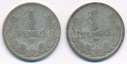 1926. 1P Ag (2x) T:3- Patina Adamo P6 - Ohne Zuordnung