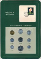 1978. 2f-10Ft (9xklf) "Coin Sets Of All Nations" Forgalmi Szett Felbélyegzett Kartonlapon, 2Ft-os "200 éves A Budapesti  - Non Classés