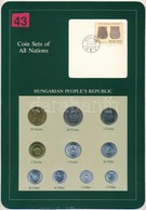 1984-1988. 2f-20Ft (10xklf) "Coin Sets Of All Nations" Forgalmi Szett Felbélyegzett Kartonlapon, 1Ft-os "A Honfoglalás K - Ohne Zuordnung