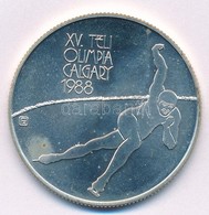 1986. 500Ft Ag "XV. Téli Olimpia Calgary 1988" T:BU Adamo EM98 - Non Classés