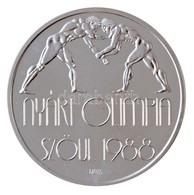 1987. 500Ft Ag "Nyári Olimpia - Szöul 1988" Kapszulában T:1 (PP) Adamo EM99 - Ohne Zuordnung