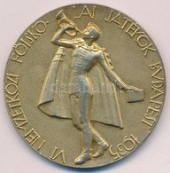 Madarassy Walter (1909-1994) 1935. "VI. Nemzetközi Főiskolai Játékok Budapest" Kétoldalas Aranyozott Br Emlékérem (40mm) - Ohne Zuordnung