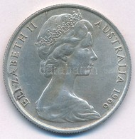 Ausztrália 1966. 50c Ag "II. Erzsébet" T:2 Australia 1966. 50 Cents Ag "Elizabeth II" C:XF Krause KM#67 - Unclassified