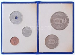 Dánia 1973. 5ö-5K (5xklf) Forgalmi Sor Tokban T:1,1- Denmark 1973. 1 Ore - 5 Kroner (5xdiff) Coin Set In Case C:UNC,AU - Unclassified