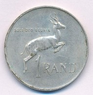 Dél-Afrika 1967. 1R Afrikaans Felirattal T:1-,2 Patina South Africa 1967. 1 Rand Ag With Afrikaans Legend C:AU,XF Patina - Unclassified