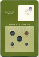 Hollandia 1983-1984. 5c-2 1/2G (5xklf), "Coin Sets Of All Nations" Forgalmi Szett Felbélyegzett Kartonlapon T:1 Netherla - Non Classés