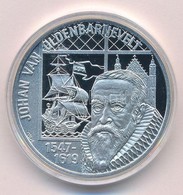 Hollandia 1997. 50E Ag "Johan Van Oldenbarnevelt" Tanúsítvánnyal, Díszdobozban T:PP Netherlands 1997. 50 Euros Ag "Johan - Non Classés