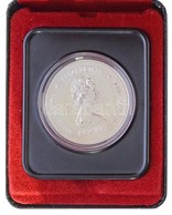 Kanada 1977. 1D Ag "II. Erzsébet / Ezüstjubileum" Dísztokban T:1 Canada 1977. 1 Dollar Ag "Elisabeth II / Silver Jubilee - Non Classés