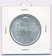 Svájc 1936B 5Fr Ag "Konföderációs Fegyverkezési Alap" Lezárt Tokban T:1-,2 Switzerland 1936B 5 Francs Ag "Confederation  - Non Classés