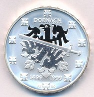 Svájc 1999B 20Fr Ag "Dornach-i Csata" Eredeti Díszdobozban Német és Francia Nyelvű Tanúsítvánnyal T:PP Kis Patina Switze - Non Classés