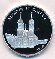 Svájc 2002B 20Fr Ag "Saint Gallen-i Kolostor" Eredeti Díszdobozban Német és Francia Nyelvű Tanúsítvánnyal T:PP Kis Patin - Non Classés