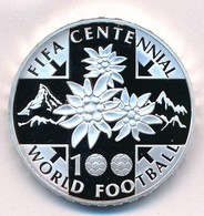 Svájc 2004. 20Fr Ag "100 éves A FIFA" Eredeti Dísztokban T:PP Patina Switzerland 2004. 20 Francs Ag "FIFA Centennial" In - Non Classés