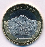 Svájc 2005B 10Fr "Jungfrau" T:1 Ujjlenyomat Switzerland 2005B 10 Francs "Jungfrau" C:UNC Fingerprint Krause KM#111 - Non Classés