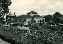 Saarbruecken Stadtpark Allemagne Date Illisible Timbre Décollé - Saarbruecken