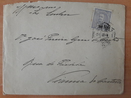 Portugal - COVER - Stamp: 50 Reis D. Carlos I (1907) - Cancel: Lisboa + Viana Do Castelo (Vianna Do Castello) - Covers & Documents