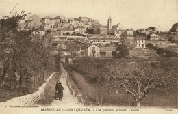 Marseille-Saint-Julien Vue Générale, Prise Des Caillols   Bon Etat - Saint Barnabé, Saint Julien, Montolivet