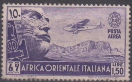 Italia Colonie Africa Orientale Italiana 1938 Aerea SaN°A6 M (*) No Gum Vedere Scansione - Africa Oriental Italiana