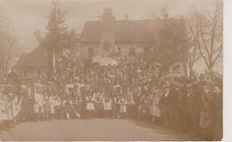 68 - SOULTZ - CARTE PHOTO - INAUGURATION DU MONUMENT AUX MORTS ? - Soultz