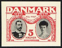 1930. Chr. X 5 Kr.  Essay. Violet/black. () - JF166953 - Proofs & Reprints