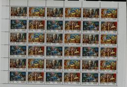 RUSSIA 1996 125TH BIRTHDAY OF ALEXANDER GORSKIY BALLET SCENES FULL SHEET MI No 530-3 MNH VF !! - Feuilles Complètes