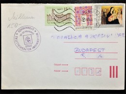 Hungary, Circulated Cover, "Religion", "Architecture", 2000 - Cartas & Documentos